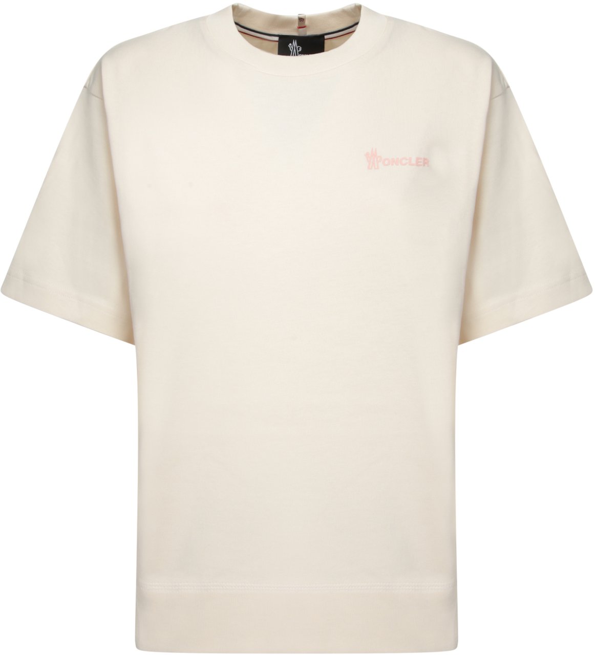 Moncler MONCLER GRENOBLE White T-Shirts Wit