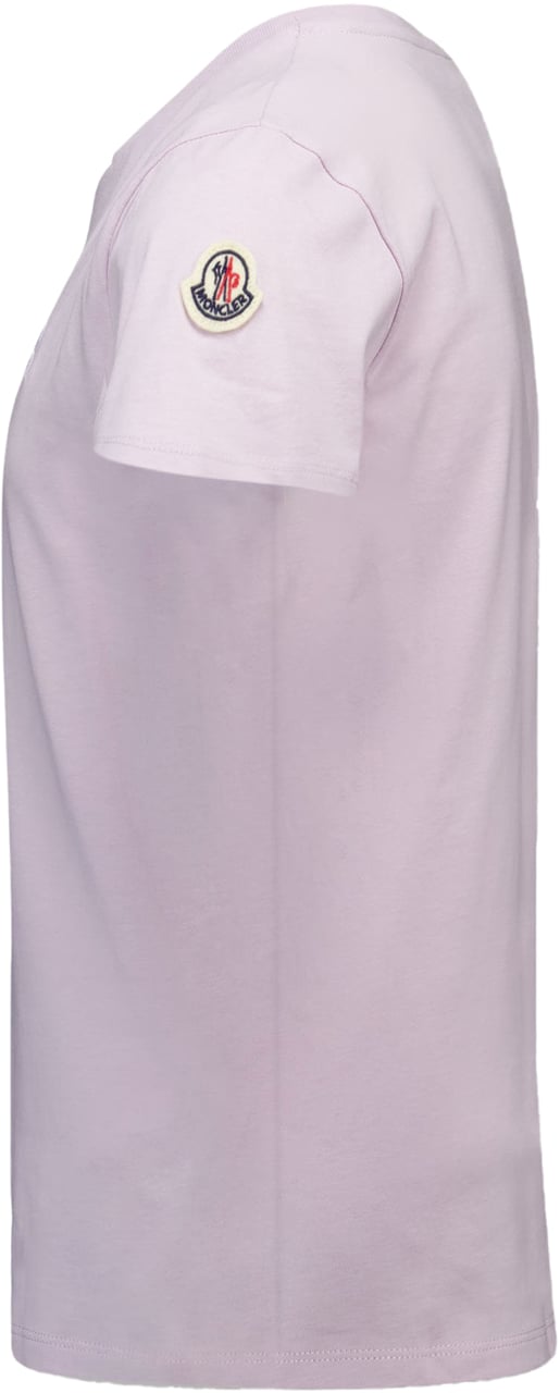 Moncler Moncler Kinder Jongens T-Shirt In Lila Paars