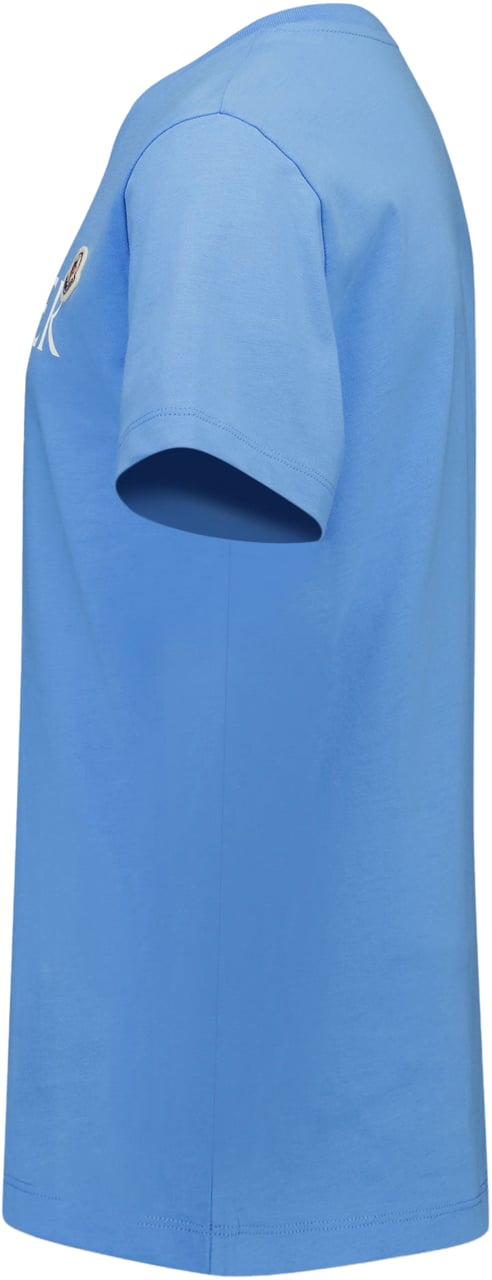 Moncler Moncler Kinder Meisjes T-Shirt In Licht Blauw Blauw