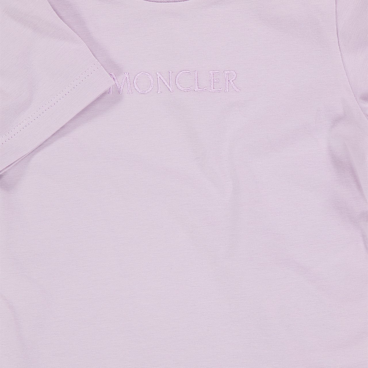 Moncler Baby Meisjes T-Shirt In Lila Paars