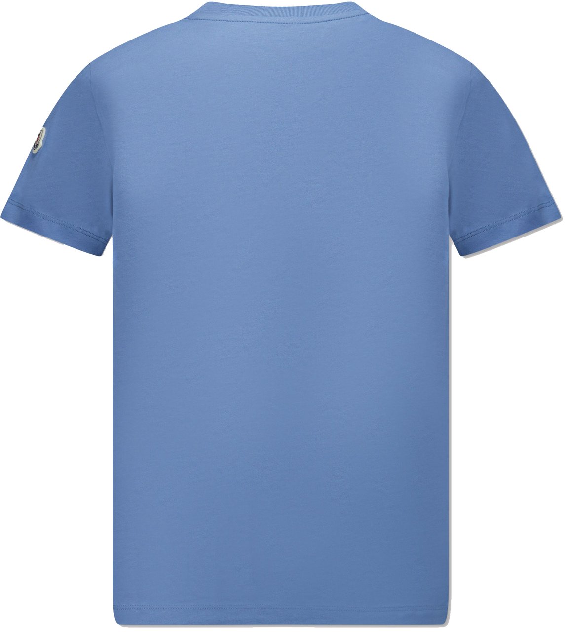 Moncler Moncler Kinder Jongens T-Shirt In Licht Blauw Blauw