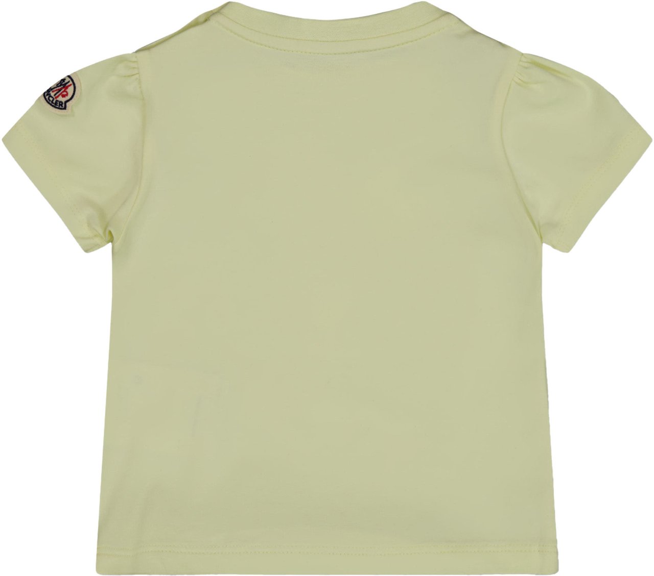 Moncler Moncler Baby Meisjes T-Shirt In Geel Geel