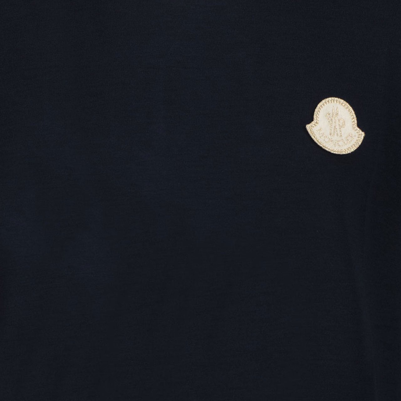 Moncler Moncler Kinder Meisjes T-Shirt In Navy Blauw