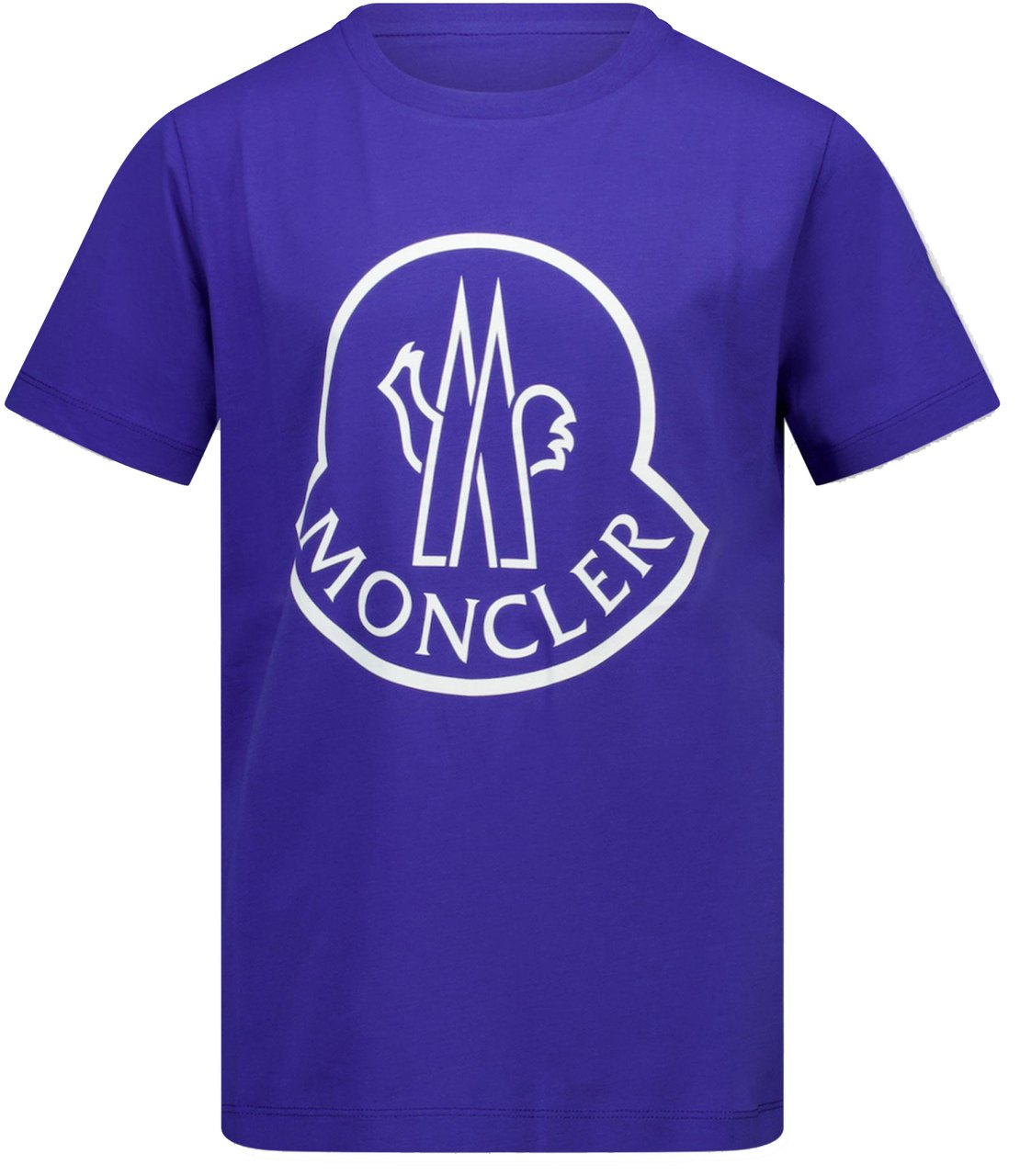 Moncler Moncler Kinder Jongens T-Shirt In Cobalt Blauw Blauw