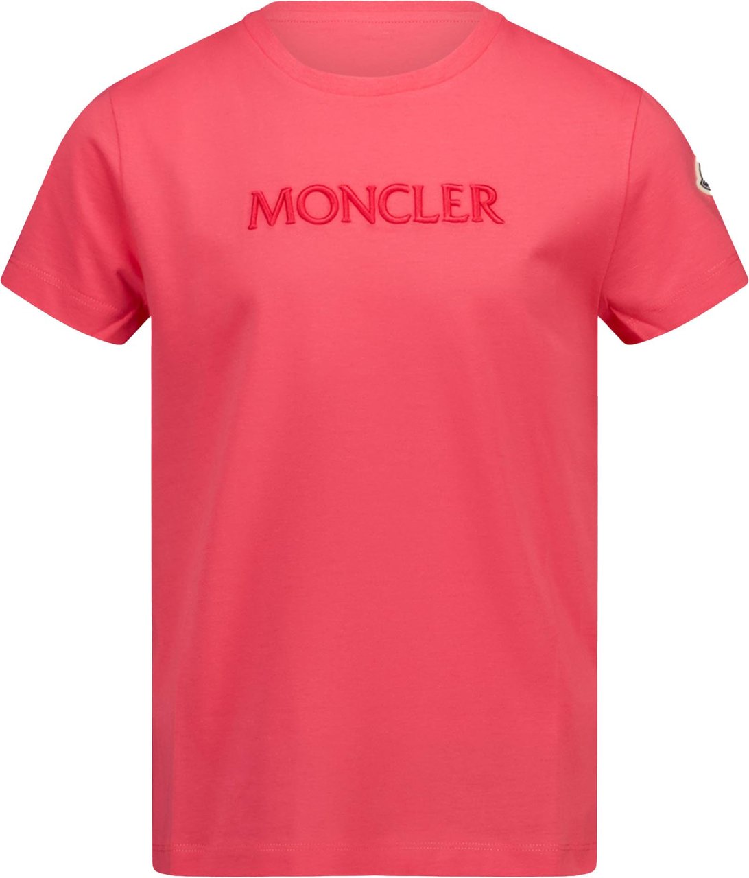 Moncler Moncler Kinder Meisjes T-Shirt In Roze Roze