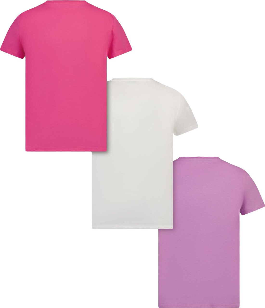 Moncler Kinder Meisjes T-Shirt In Roze Roze