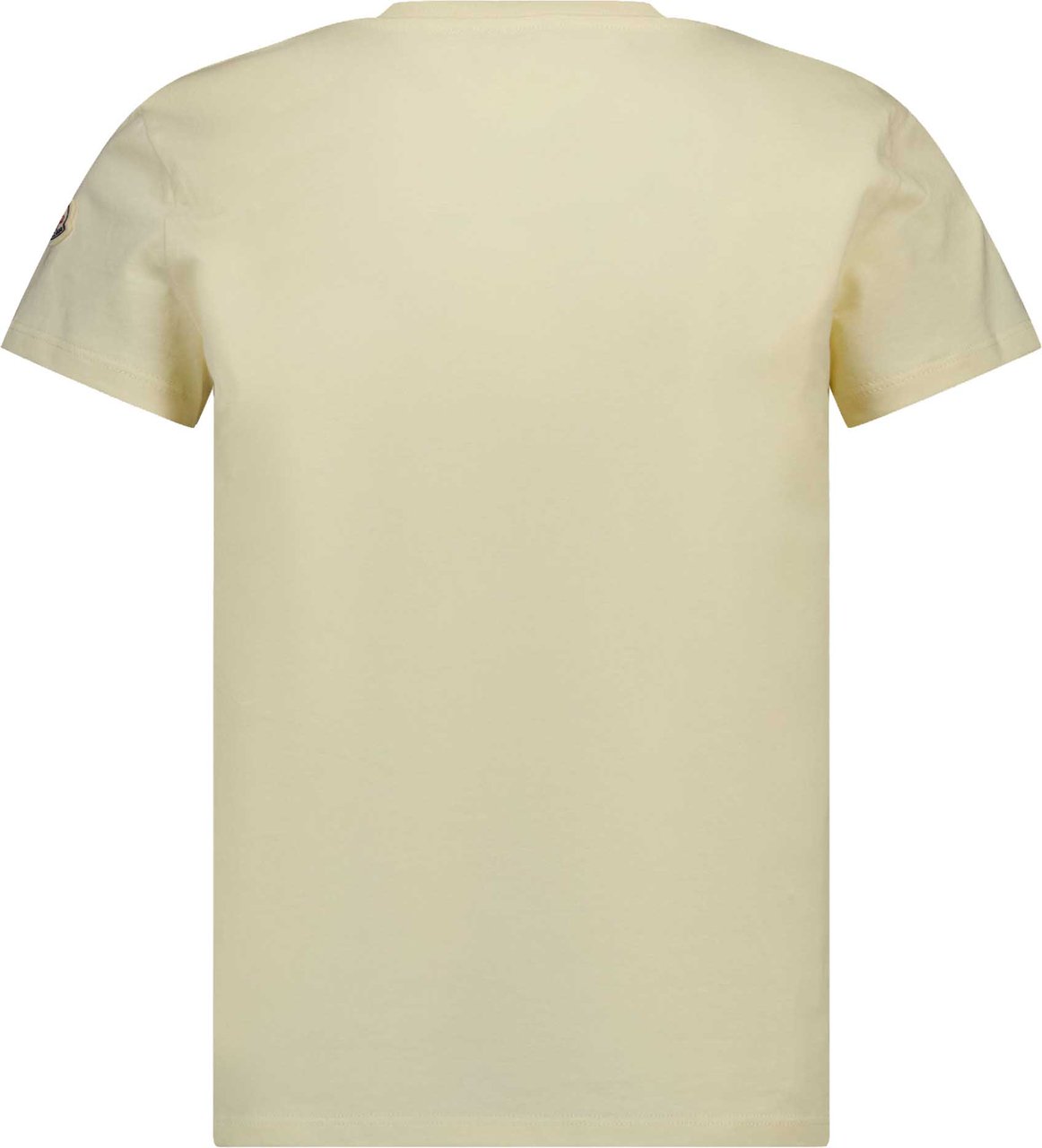Moncler Kinder Meisjes T-Shirt In Geel Geel