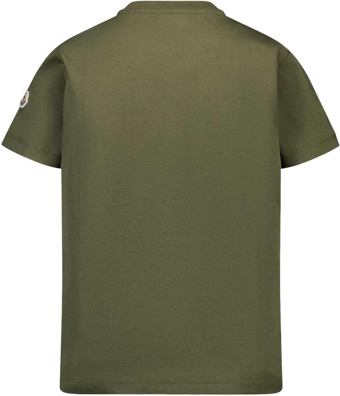 Moncler Moncler Kinder Jongens T-Shirt In Donker Groen Groen