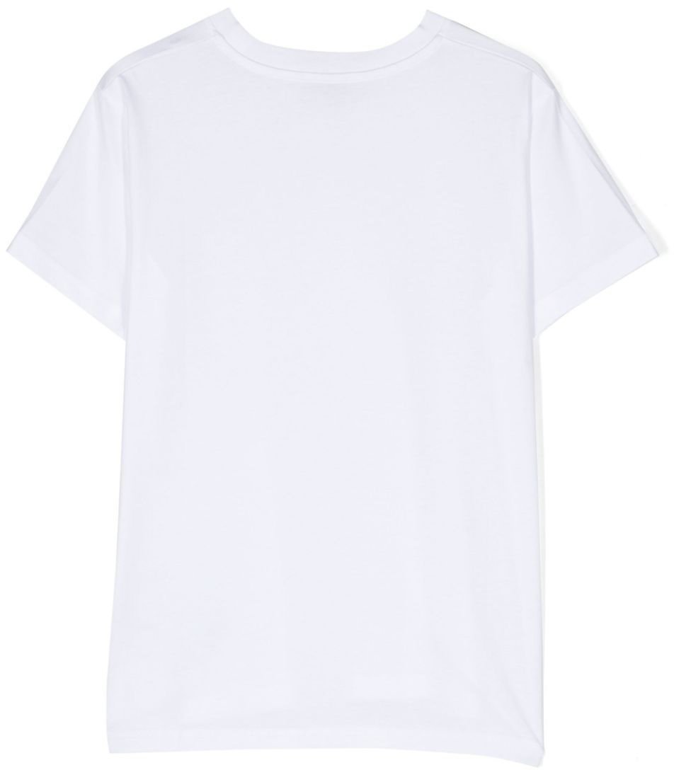 Moncler ss t-shirt white Wit