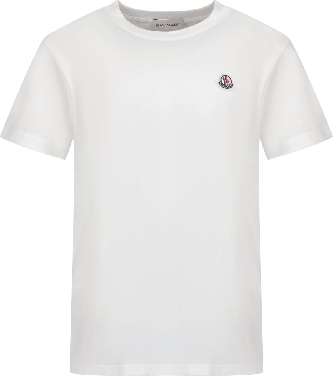 Moncler Kinder Unisex T-Shirt Wit Wit