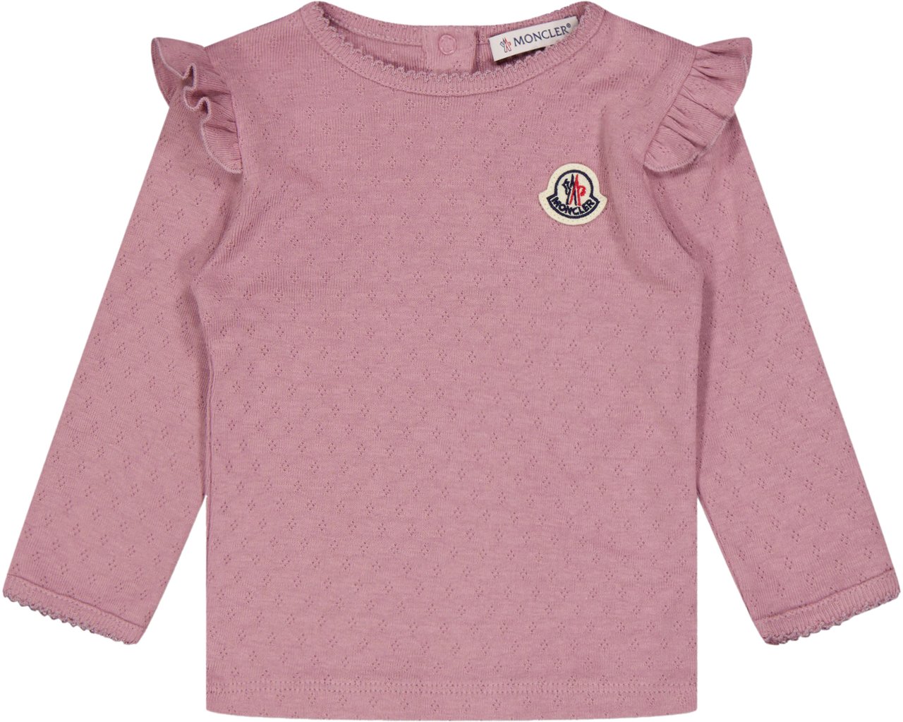 Moncler Moncler Baby Meisjes T-Shirt In Roze Roze