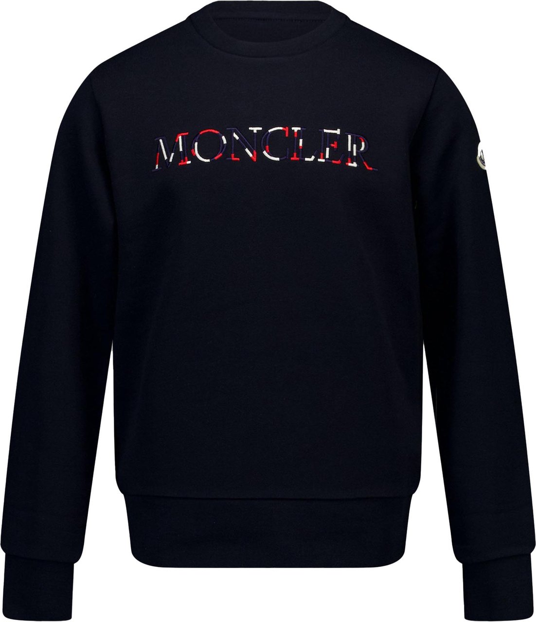 Moncler Moncler Kinder Jongens Trui In Navy Blauw