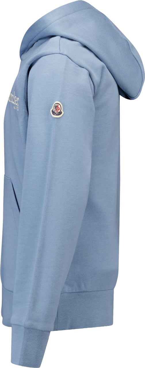Moncler Kinder Jongens Trui In Licht Blauw Blauw