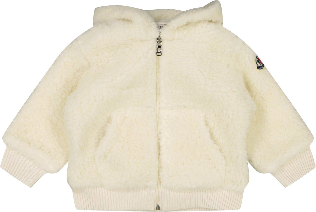 Moncler Moncler Baby Unisex Vest Off White Wit