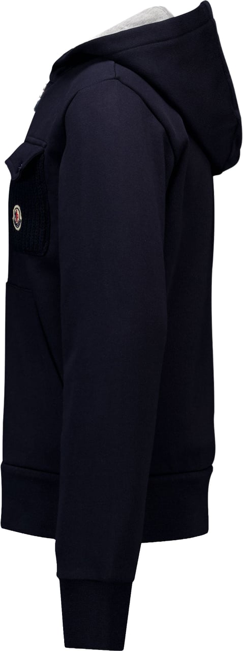 Moncler Kinder Jongens Vest In Navy Blauw