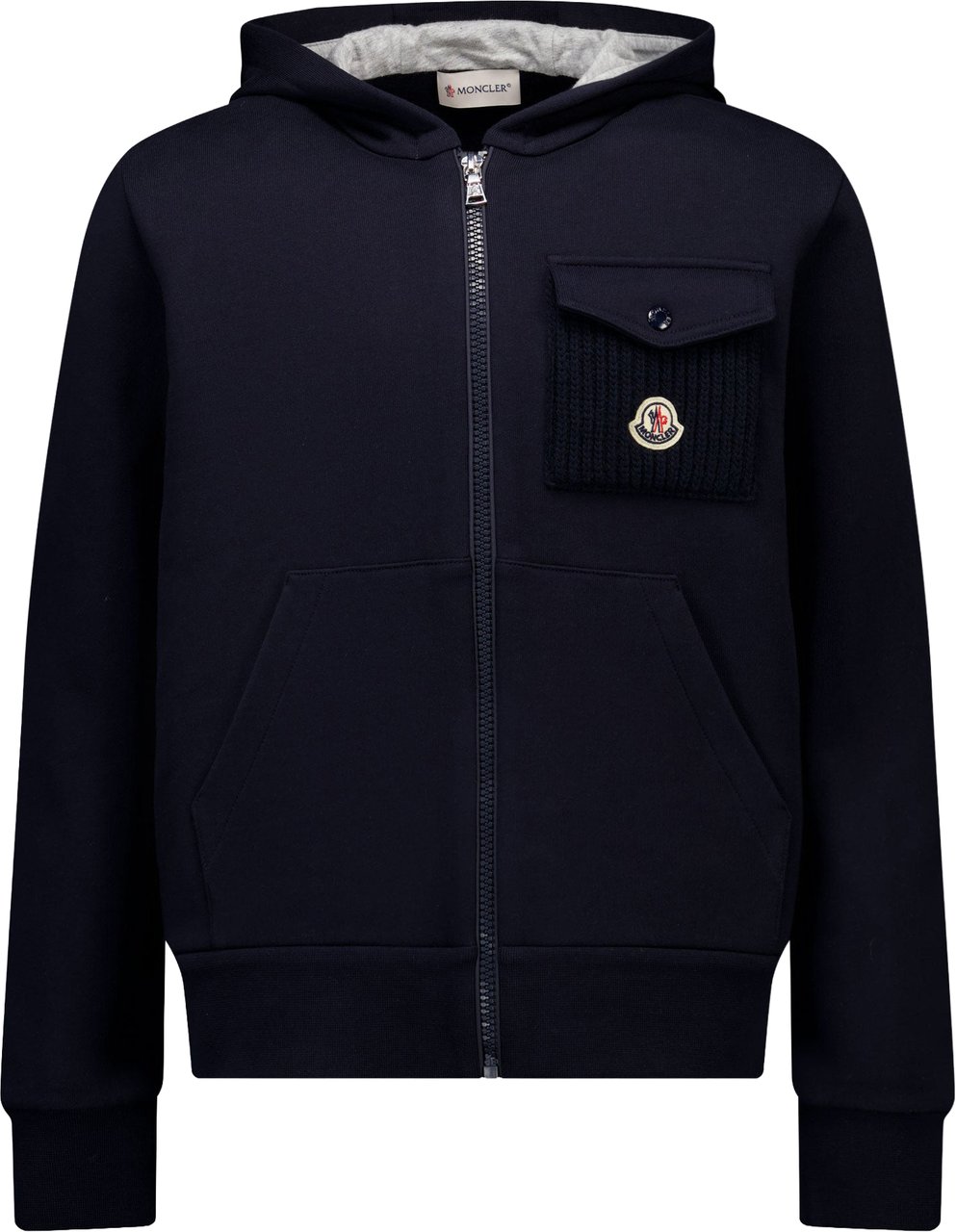 Moncler Kinder Jongens Vest In Navy Blauw