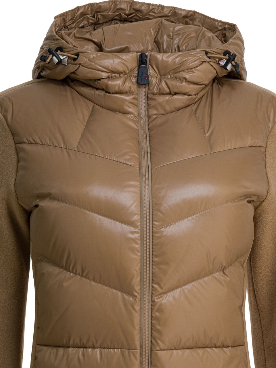 Moncler Fleece sweatshirt with zipper Bruin