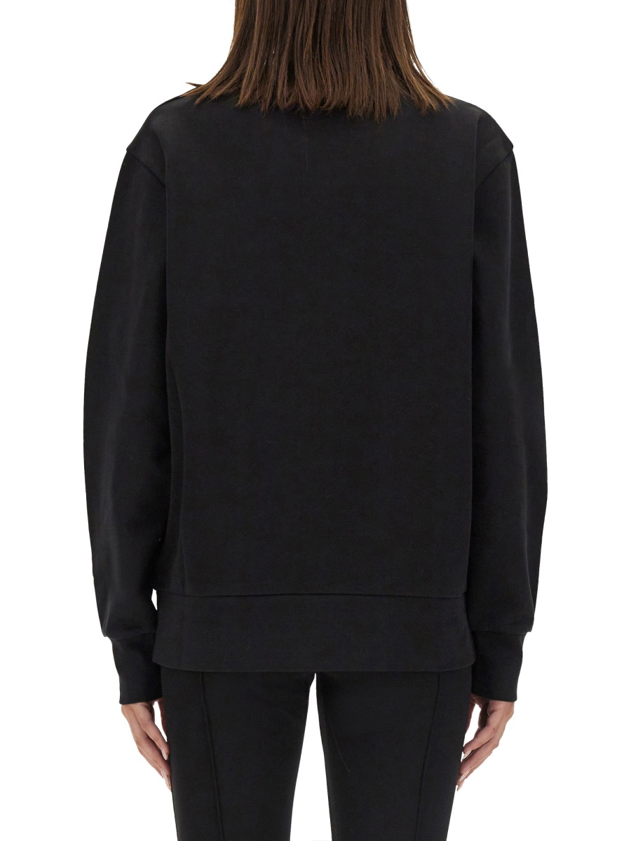 Moncler Logo-Detail Regular Fit Sweatshirt Zwart