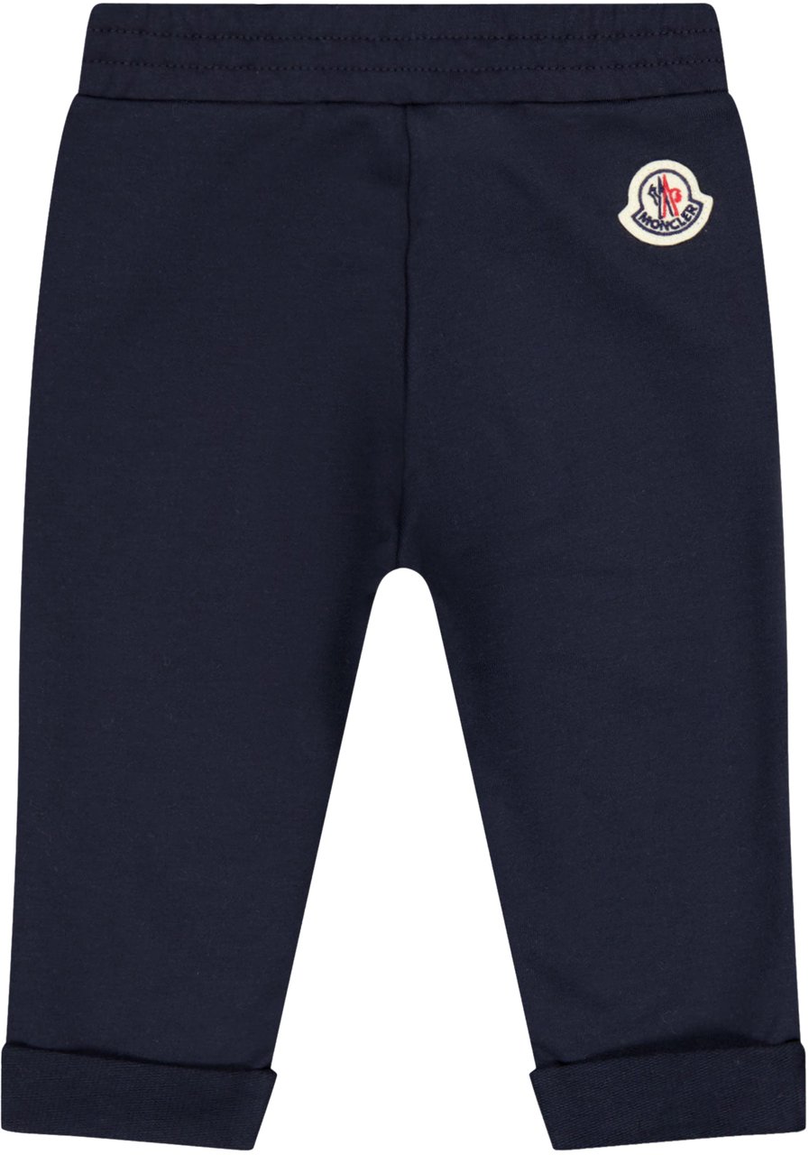 Moncler Moncler Baby Jongens Broek In Navy Blauw