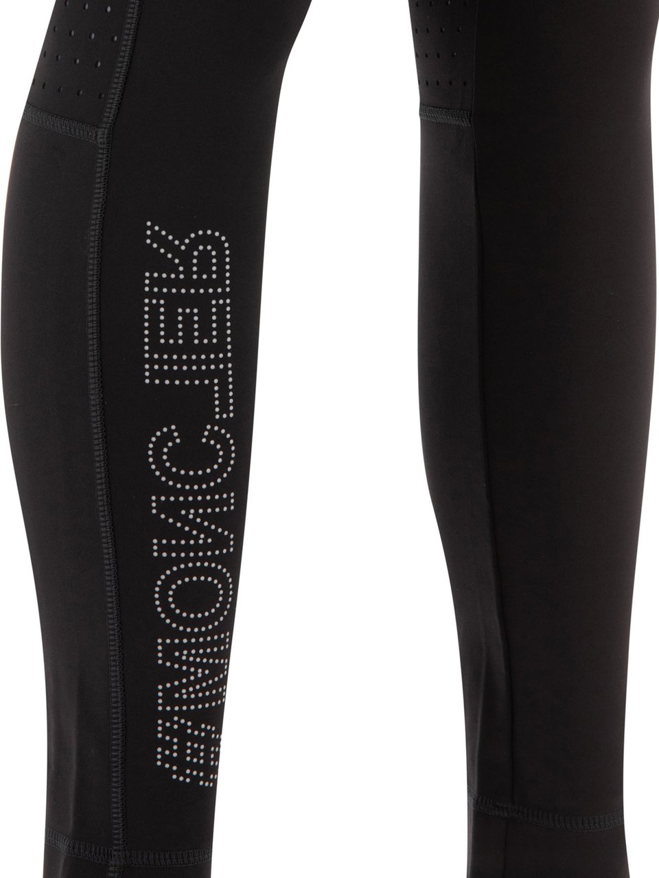 Moncler Leggings in technical nylon Zwart
