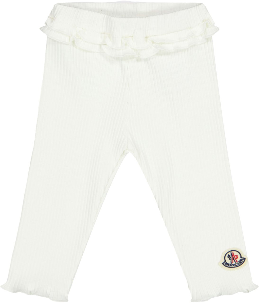 Moncler Moncler Baby Meisjes Legging In Off White Wit