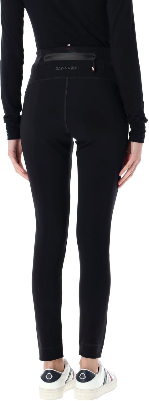 Moncler Technical jersey leggings Zwart