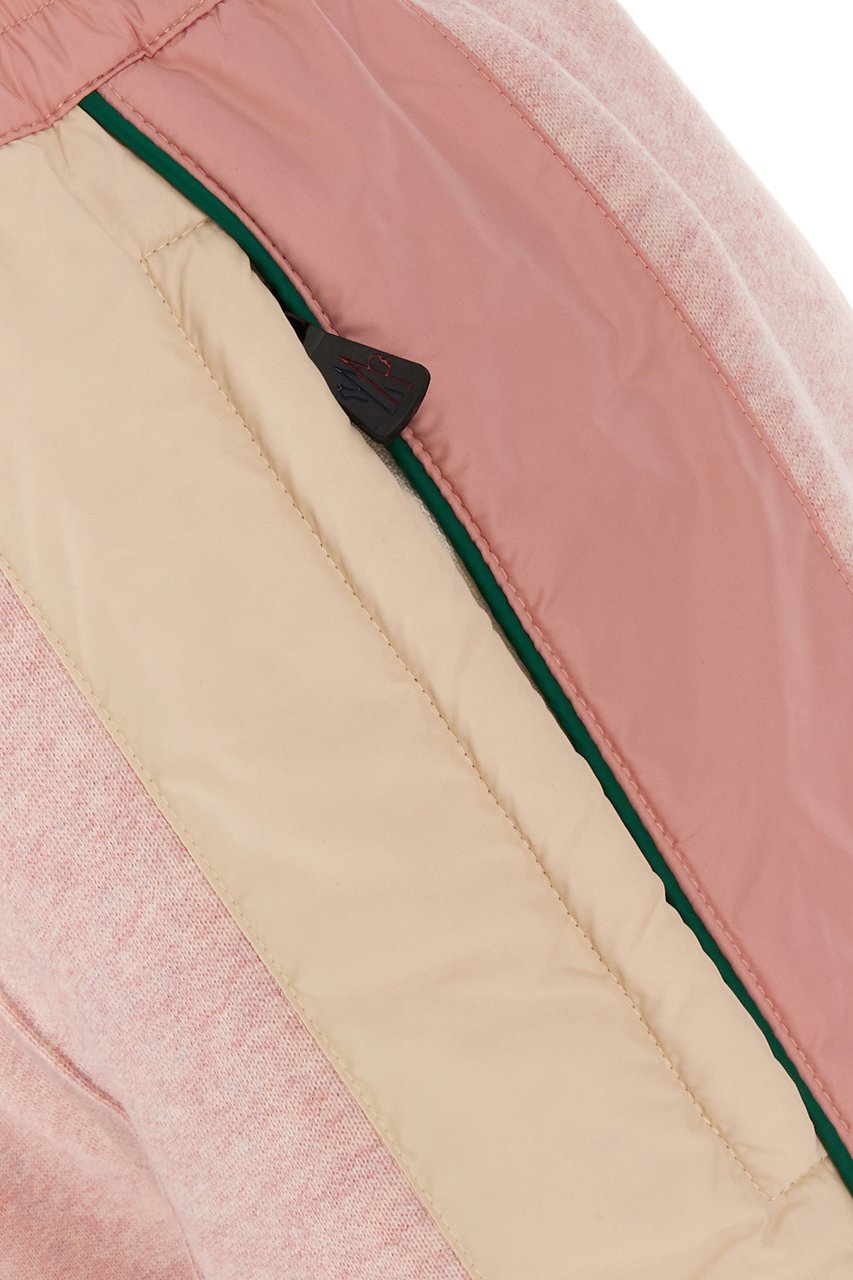 Moncler Moncler Pink cotton joggers Roze