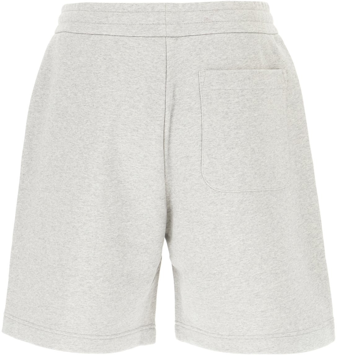 Moncler Grey cotton bermuda shorts Grijs