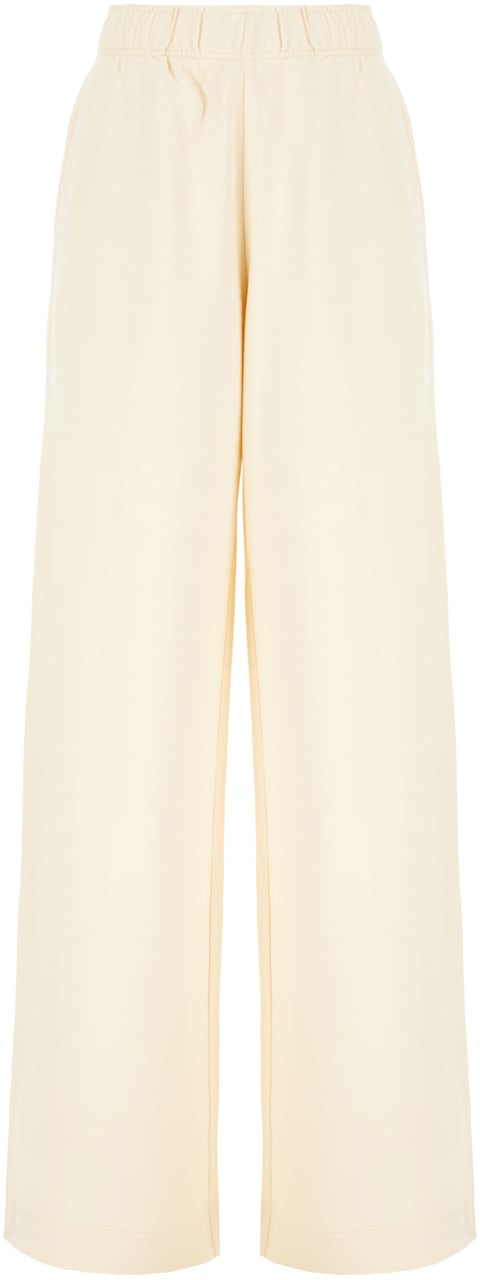 Moncler Moncler Cream cotton joggers Geel