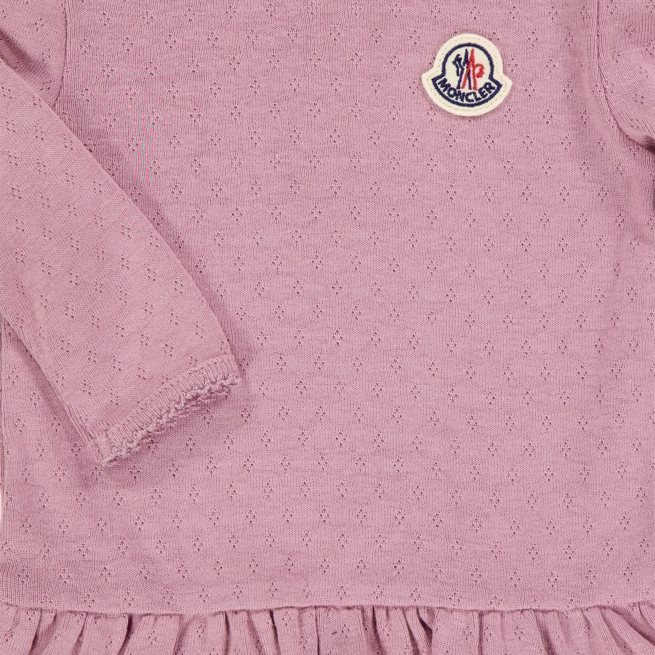 Moncler Moncler Baby Meisjes Jurk In Roze Roze