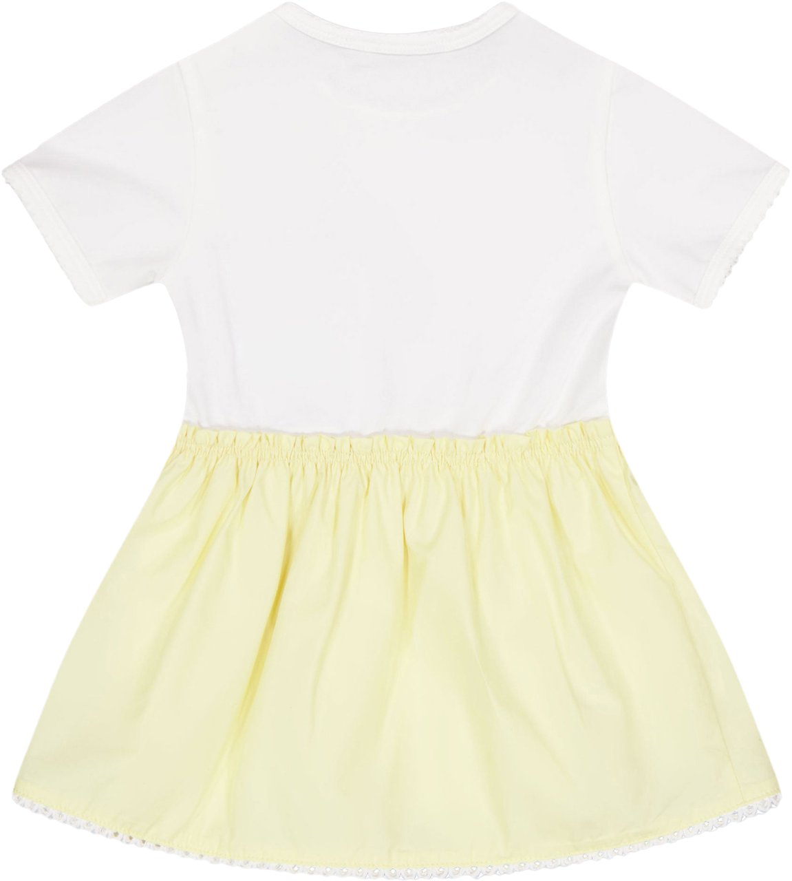 Moncler Moncler Baby Meisjes Jurk In Geel Geel