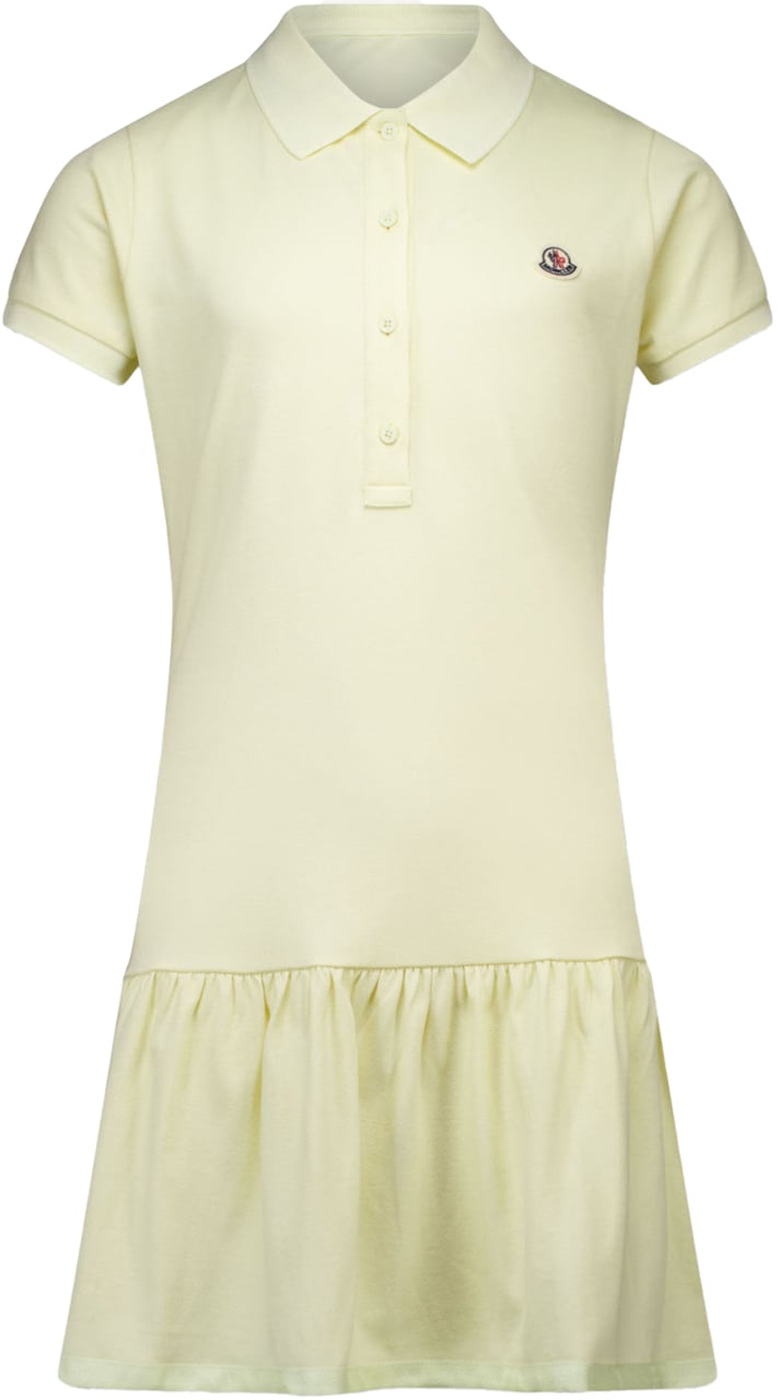 Moncler Moncler Kinder Meisjes Jurk In Geel Geel