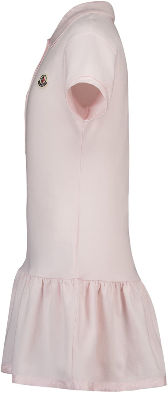 Moncler Moncler Kinder Meisjes Jurk In Licht Roze Roze