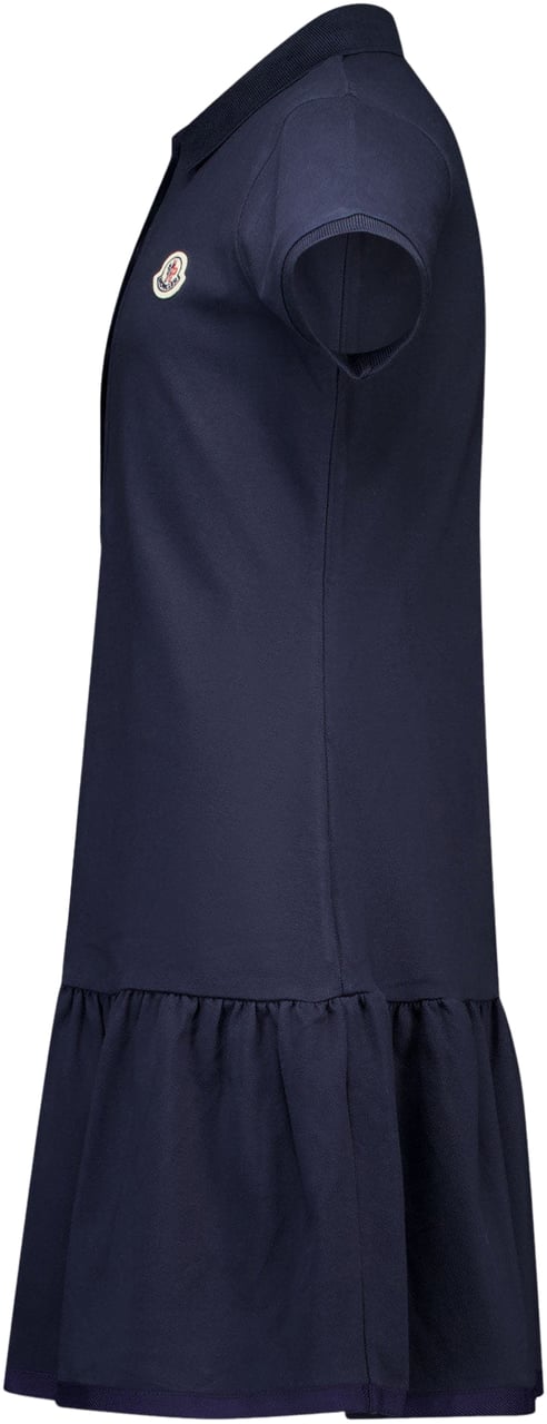 Moncler Moncler Kinder Meisjes Jurk In Navy Blauw