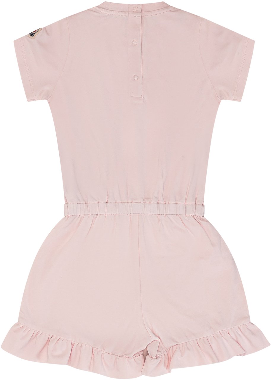 Moncler Tutina con Logo Roze