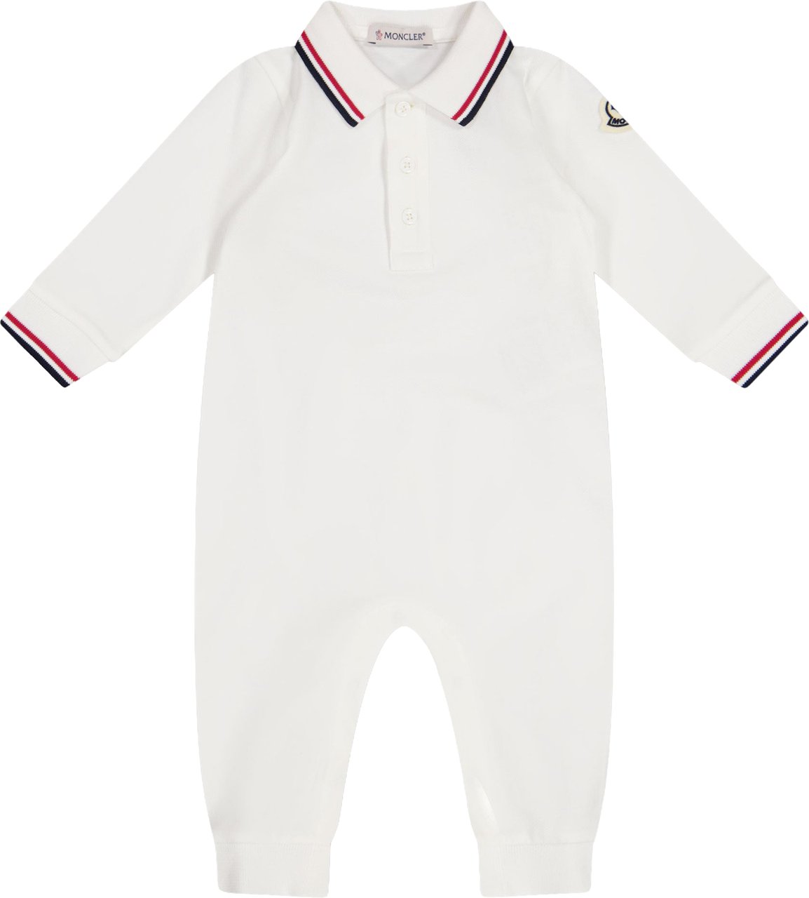 Moncler Baby Jongens Boxpakje In Wit Wit