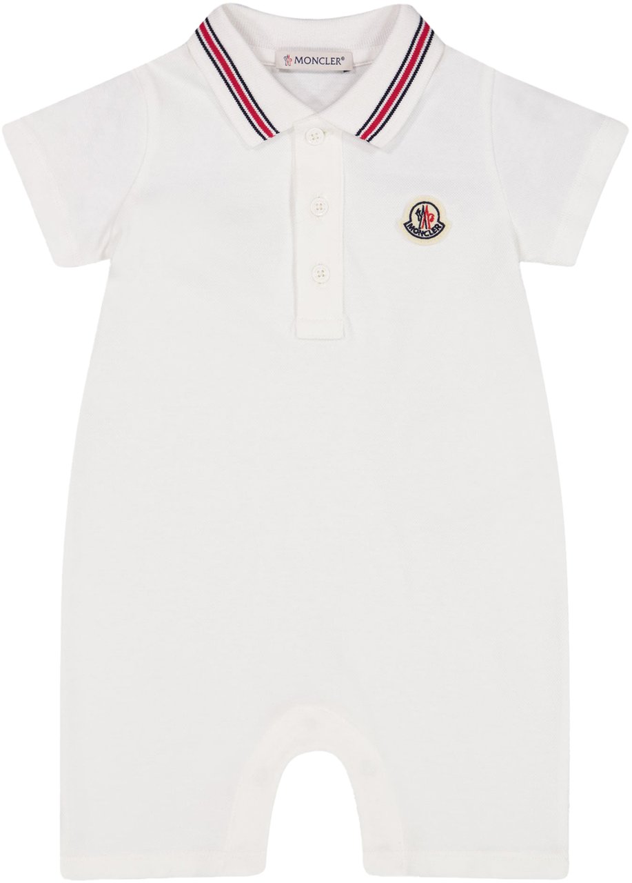 Moncler Moncler Baby Jongens Boxpakje In Wit Wit