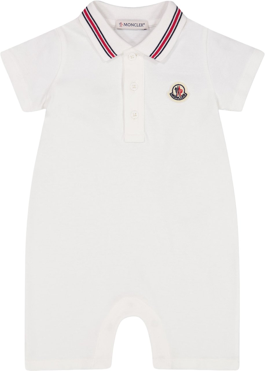 Moncler Baby Jongens Boxpakje In Wit Wit