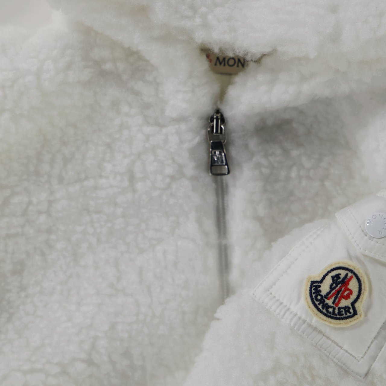Moncler Moncler Baby Unisex Boxpakje In Off White Wit