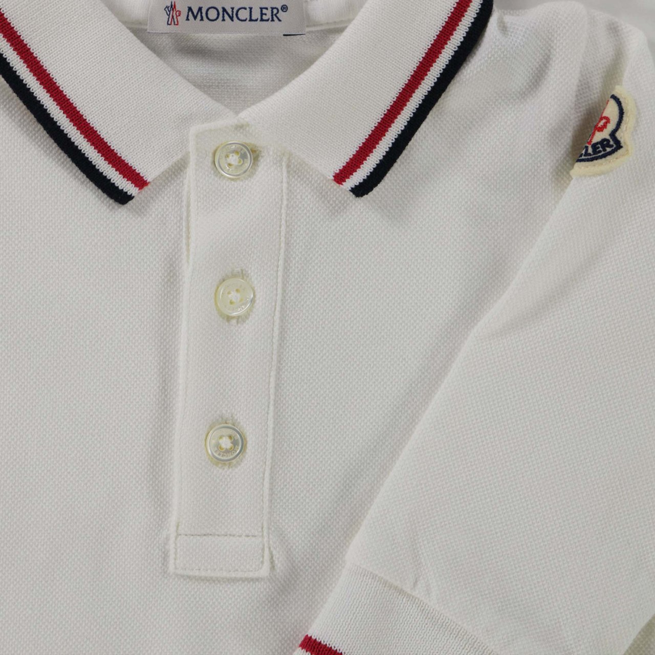 Moncler Moncler Baby Jongens Boxpakje In Wit Wit