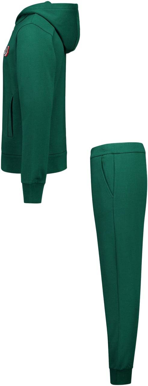 Moncler Moncler Kinder Jongens Joggingpak In Donker Groen Groen