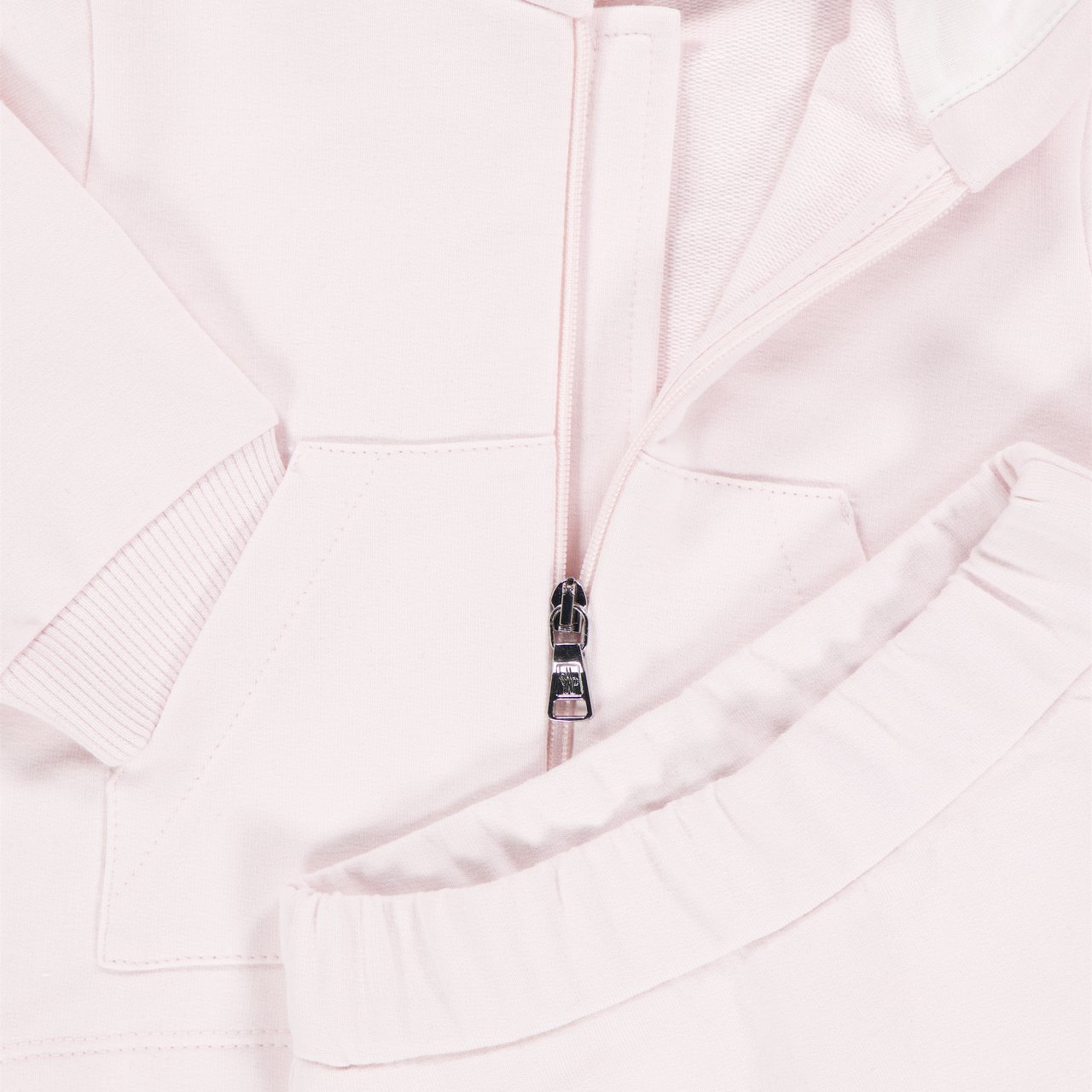 Moncler Moncler Baby Meisjes Joggingpak In Licht Roze Roze