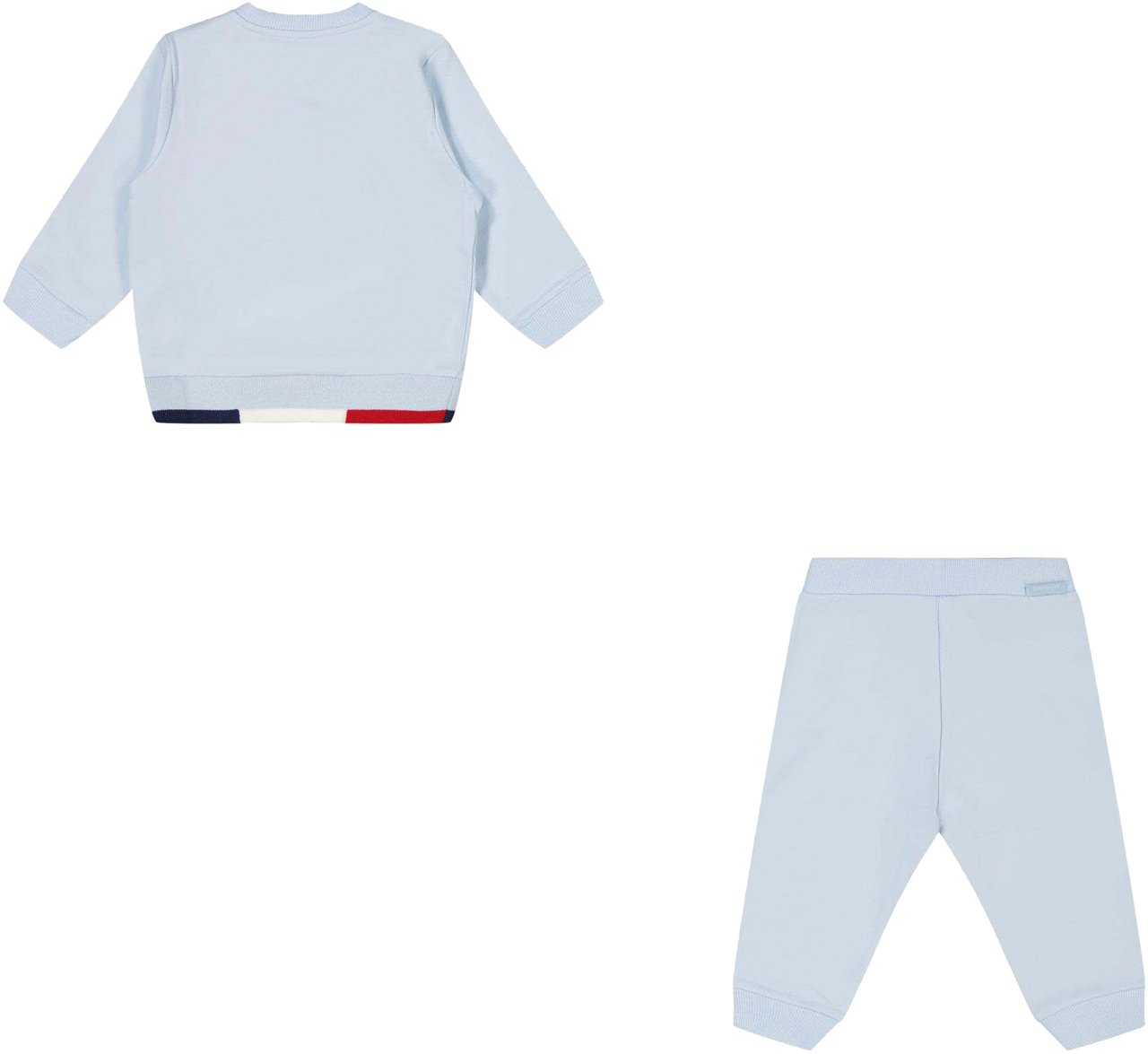 Moncler Moncler Baby Jongens Joggingpak In Licht Blauw Blauw