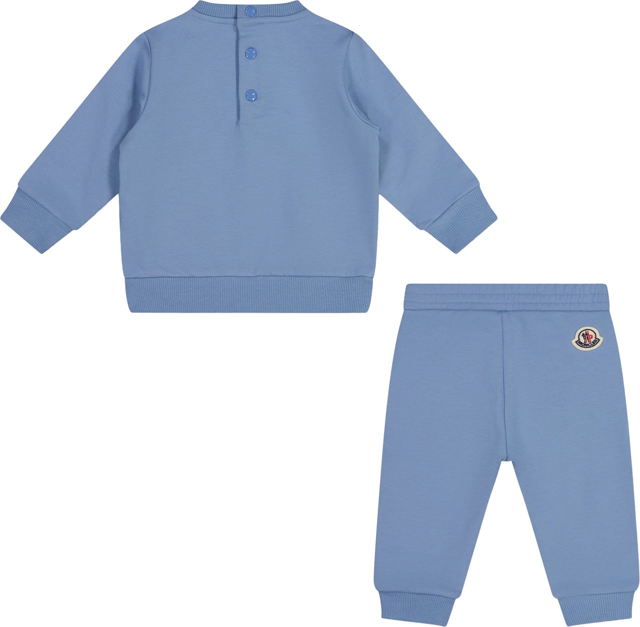 Moncler Baby Jongens Joggingpak In Blauw Blauw