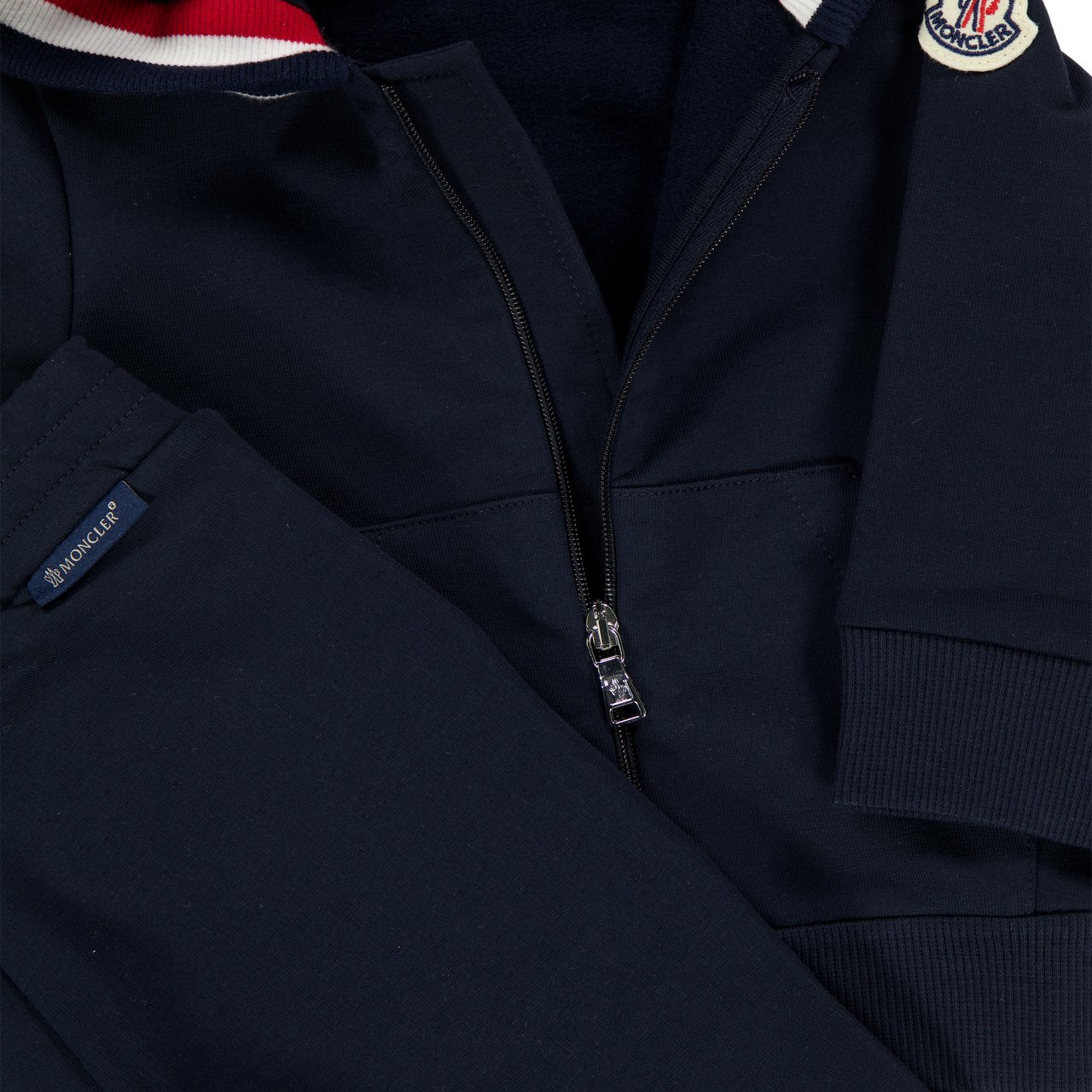 Moncler Moncler Baby Jongens Joggingpak In Navy Blauw