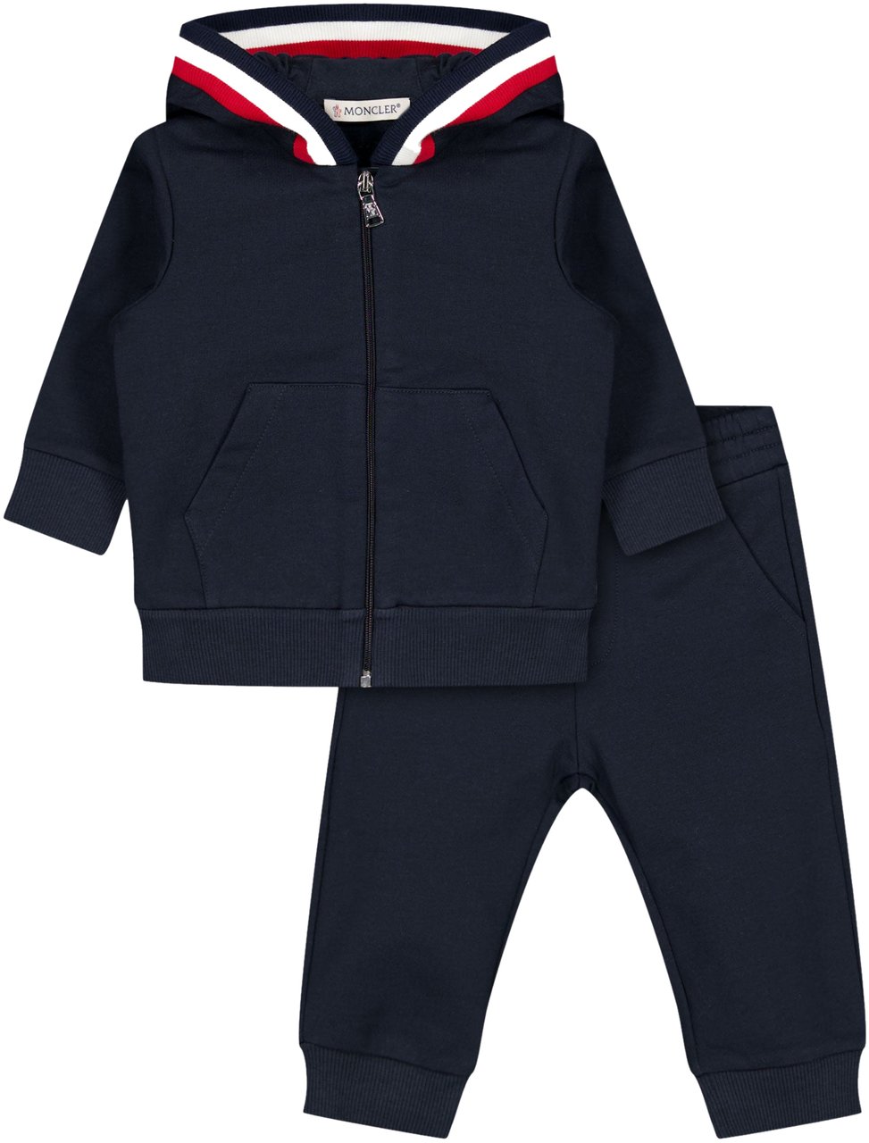 Moncler Moncler Baby Jongens Joggingpak In Navy Blauw