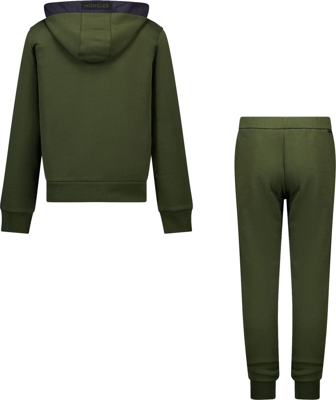Moncler Kinder Jongens Joggingpak In Army Groen