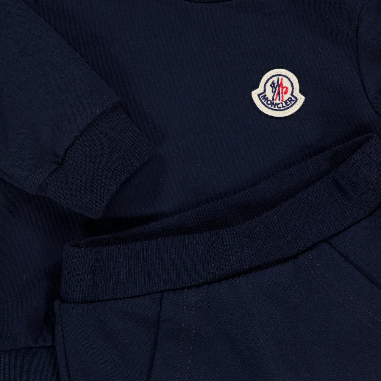 Moncler Moncler Baby Jongens Joggingpak In Navy Blauw