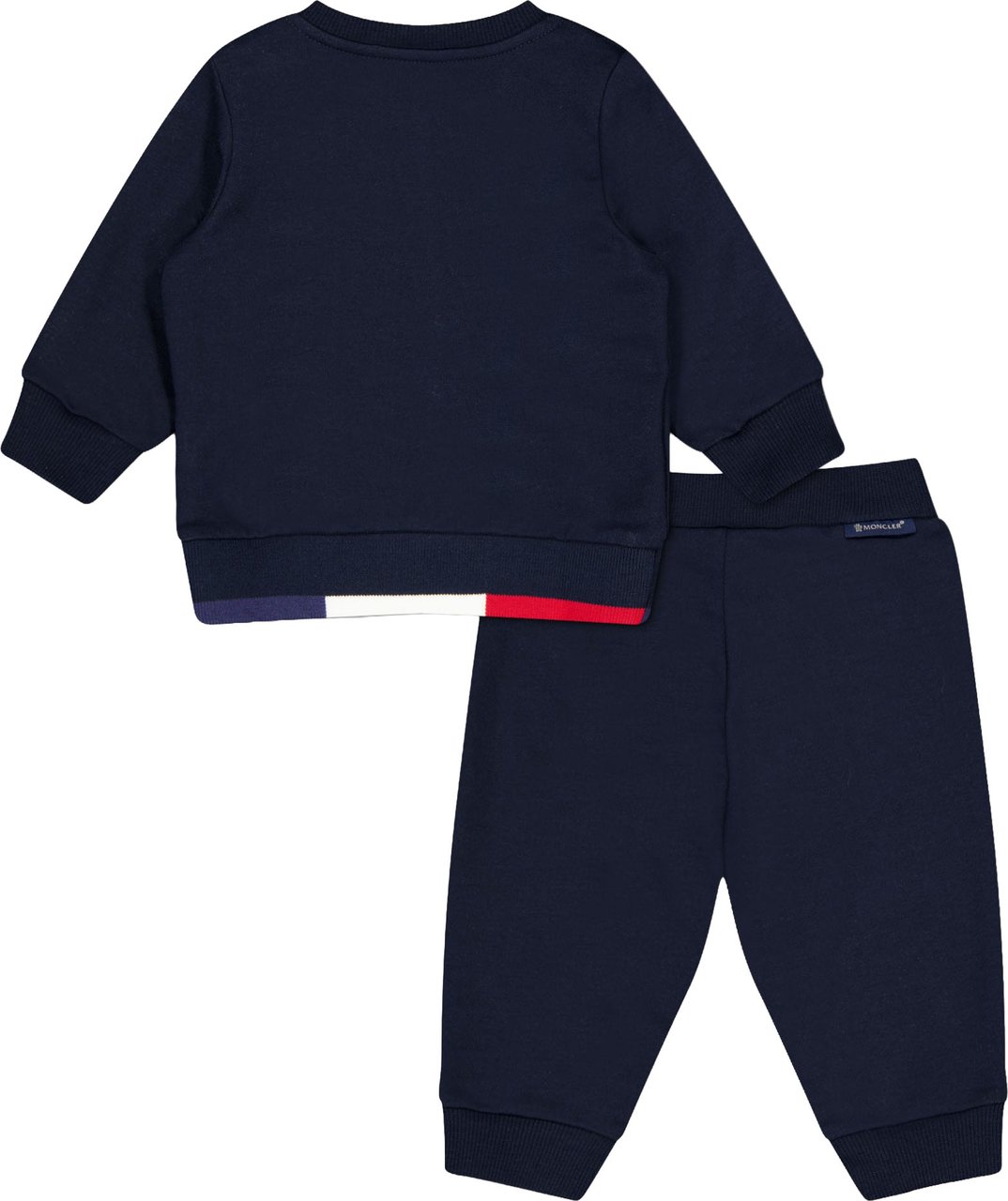 Moncler Baby Jongens Joggingpak In Navy Blauw