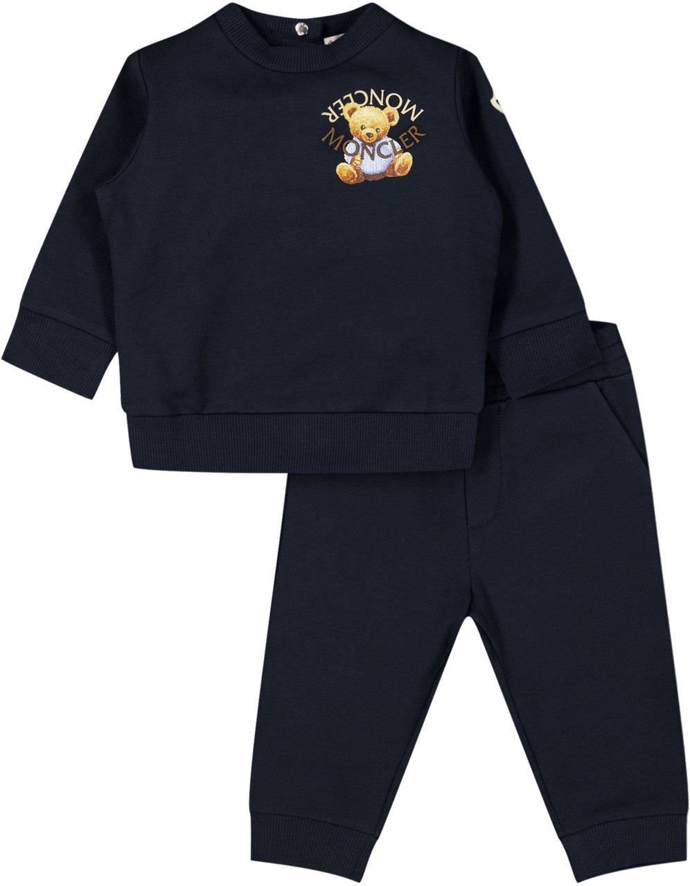 Moncler Moncler Baby Jongens Joggingpak In Navy Blauw